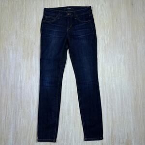 Joe’s Jeans Bridget Skinny Ankle Blue Stretch Dark Wash Casual Denim Jeans 25